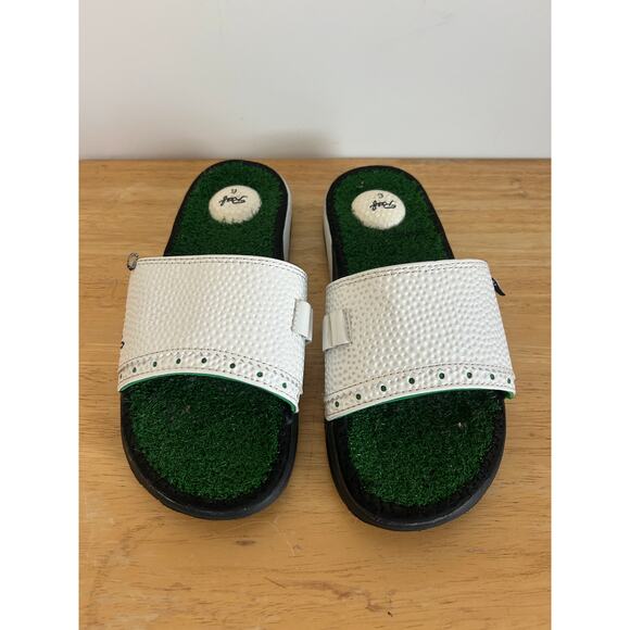 Reef Mulligan Slide Sandals - Men's Size 6 Golf Flip Flops - Picture 4 of 10
